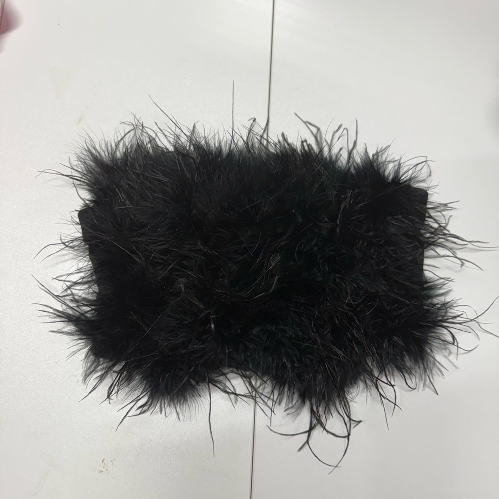 12th Tribe Black Feather Hair Accessory